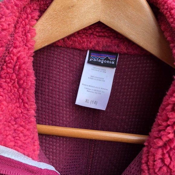 (Woman’s S-M) Rare Cherry colourway Patagonia Retro-X® Fleece Jacket - Picture 2 of 4